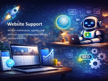 Comprehensive Website Support & Maintenance Solutions
