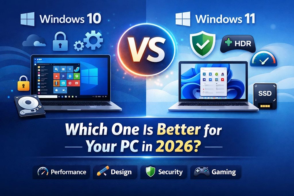 Windows 10 vs Windows 11 Which One Is Better for Your PC in 2026?